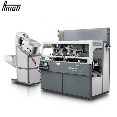 Otomatis 2 Warna UV Printing 1 Color Hot Stamping Machine